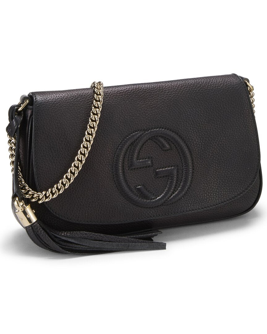 Gucci Gucci Black Leather Soho Crossbody (Authentic Pre-Loved)