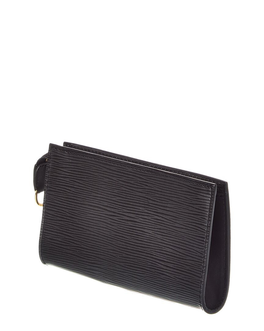 Louis Vuitton Louis Vuitton Black Epi Leather Bucket Pochette Accessories (Authentic Pre-