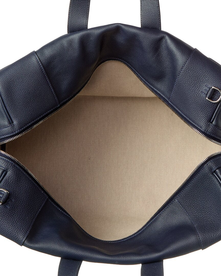 Hermès Bleu Nuit Evergrain Togo Leather Evergrain Togo Open (Authentic Pre-