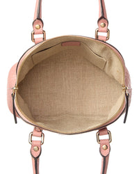 Gucci Soft Pink Microguccissima Leather Microguccissima Mini Dome Bag