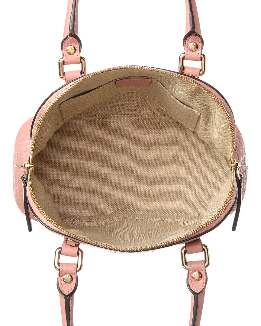 Gucci Soft Pink Microguccissima Leather Microguccissima Mini Dome Bag