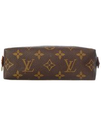 Louis Vuitton Brown Monogram Coated Canvas Cosmetic Pouch (Authentic Pre-Loved)
