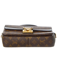 Louis Vuitton Black Monogram Coated Canvas Marceau (Authentic Pre-Loved)