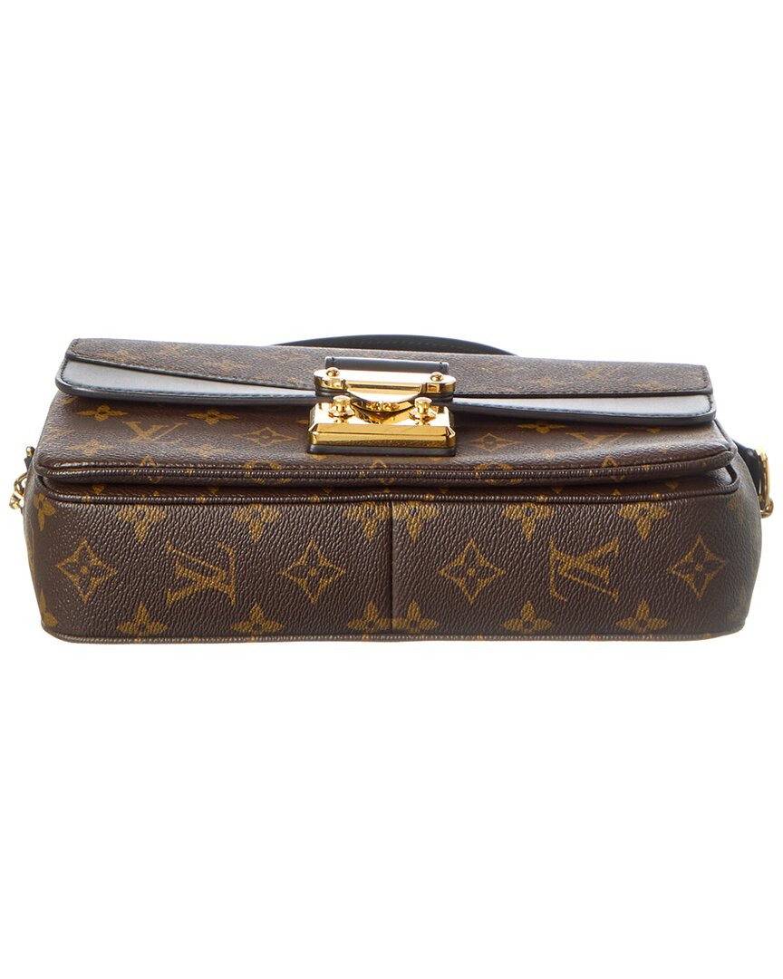 Louis Vuitton Black Monogram Coated Canvas Marceau (Authentic Pre-Loved)