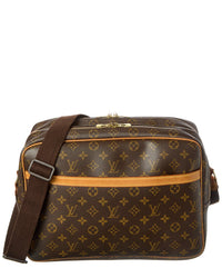 Louis Vuitton Louis Vuitton Brown Monogram Coated Canvas Reporter Monogram (Authentic Pre-
