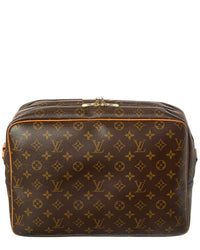 Louis Vuitton Louis Vuitton Brown Monogram Coated Canvas Reporter Monogram (Authentic Pre-