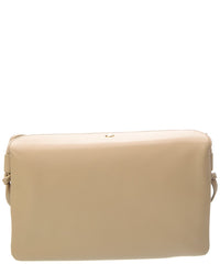CELINE Celine Trio Flap Leather Shoulder Bag