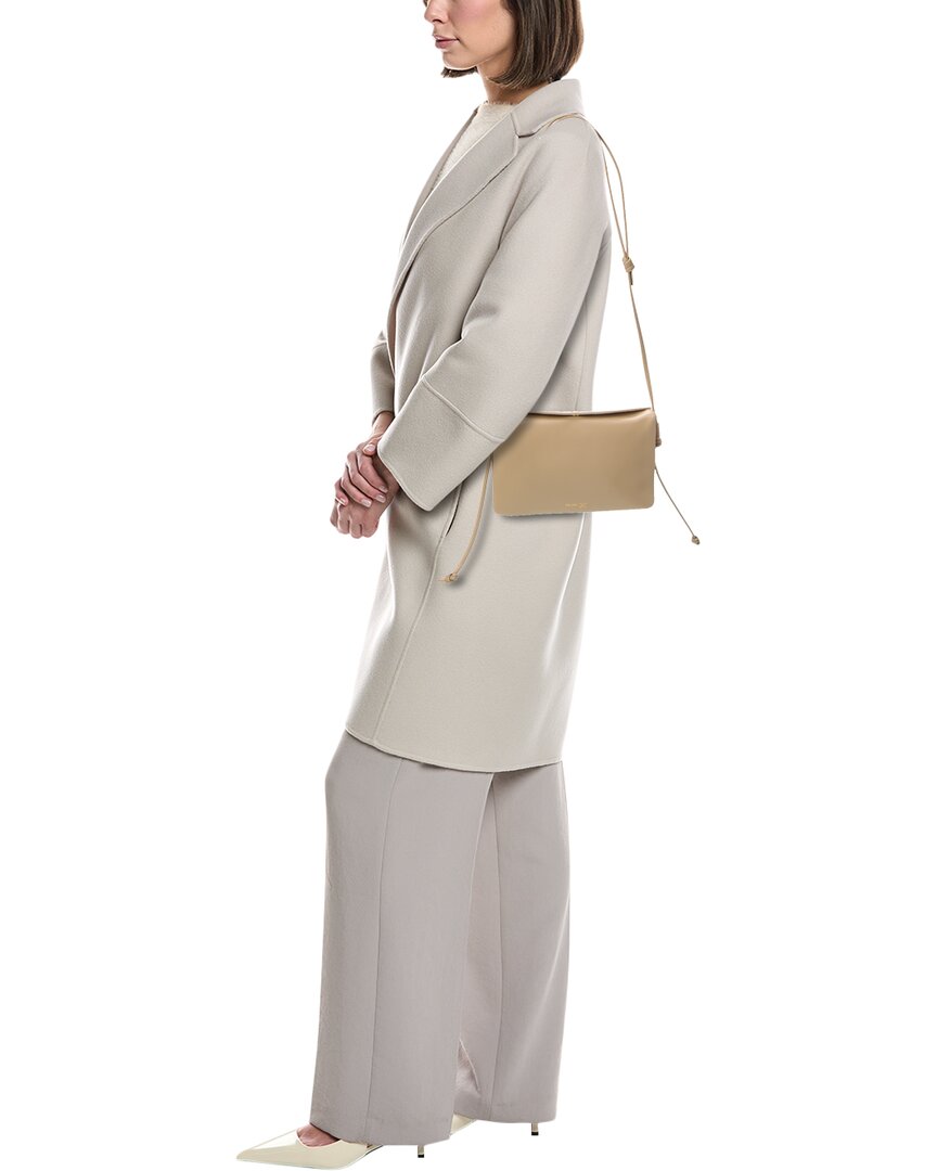CELINE Celine Trio Flap Leather Shoulder Bag