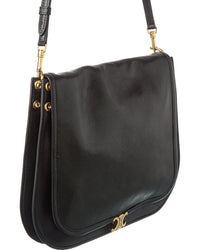 Celine Leather Shoulder Bag