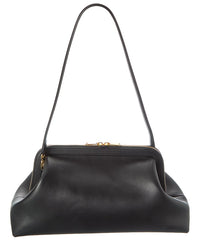 Celine Logo Leather Shoulder Bag