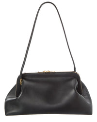 Celine Logo Leather Shoulder Bag