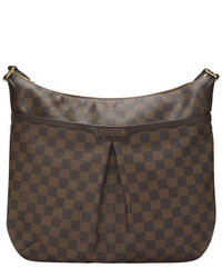 Louis Vuitton Louis Vuitton Brown Damier Ebene & Leather Bloomsbury Gm (Authentic Pre-Loved)