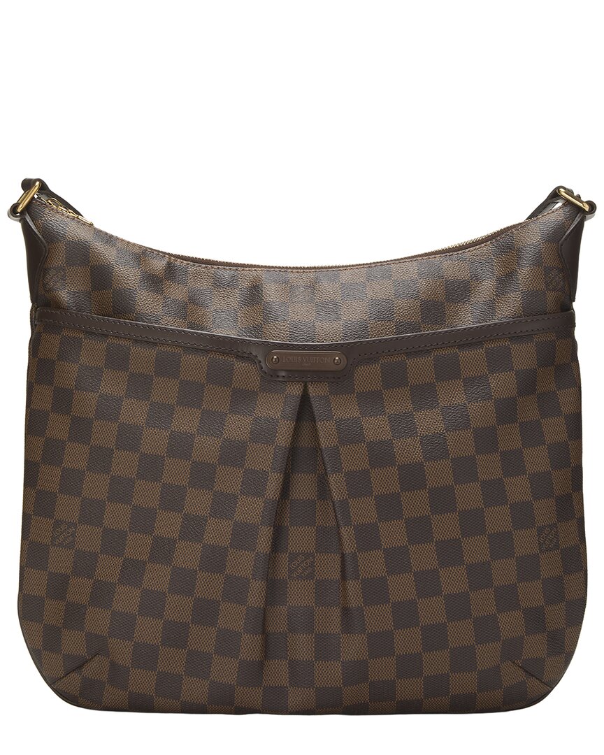 Louis Vuitton Louis Vuitton Brown Damier Ebene & Leather Bloomsbury Gm (Authentic Pre-Loved)