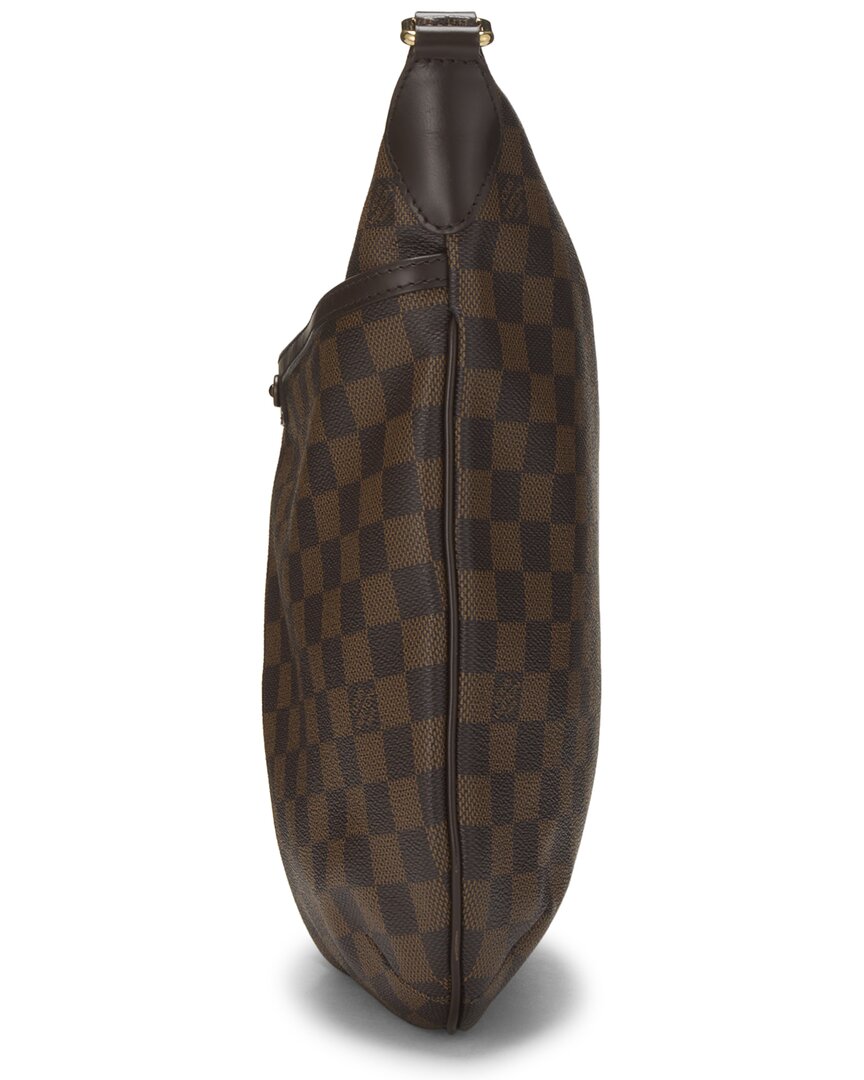 Louis Vuitton Louis Vuitton Brown Damier Ebene & Leather Bloomsbury Gm (Authentic Pre-Loved)