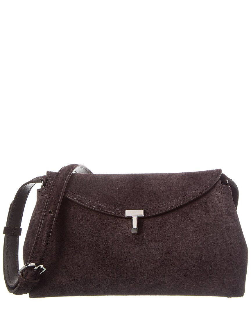 TOTEME Toteme T-Lock Suede Satchel