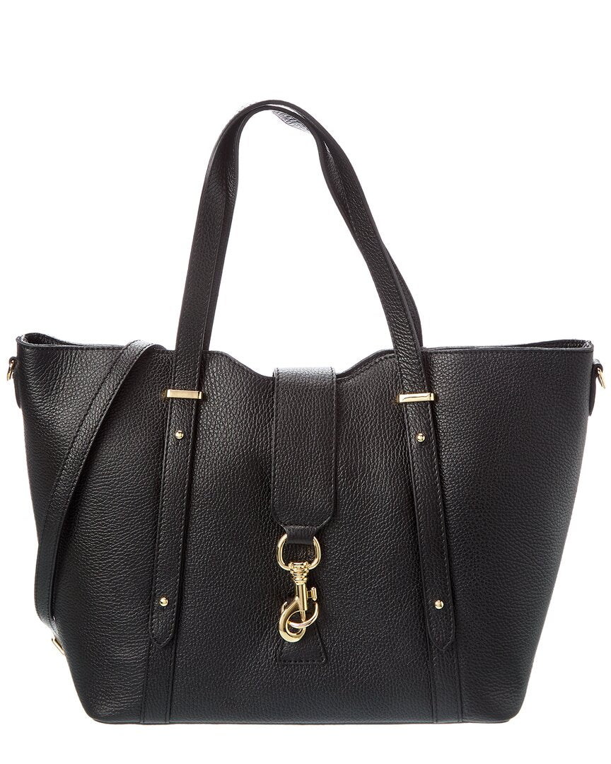 Italian Leather Top Handle Bag
