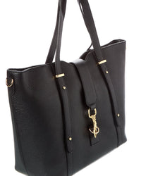 Italian Leather Top Handle Bag