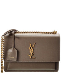 Saint Laurent Saint Laurent Sunset Medium Leather Shoulder Bag