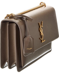 Saint Laurent Saint Laurent Sunset Medium Leather Shoulder Bag