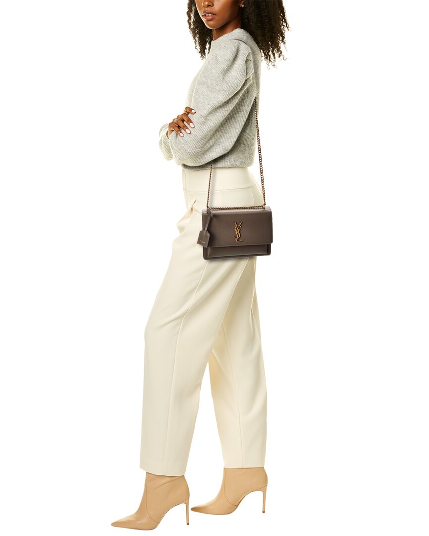Saint Laurent Saint Laurent Sunset Medium Leather Shoulder Bag