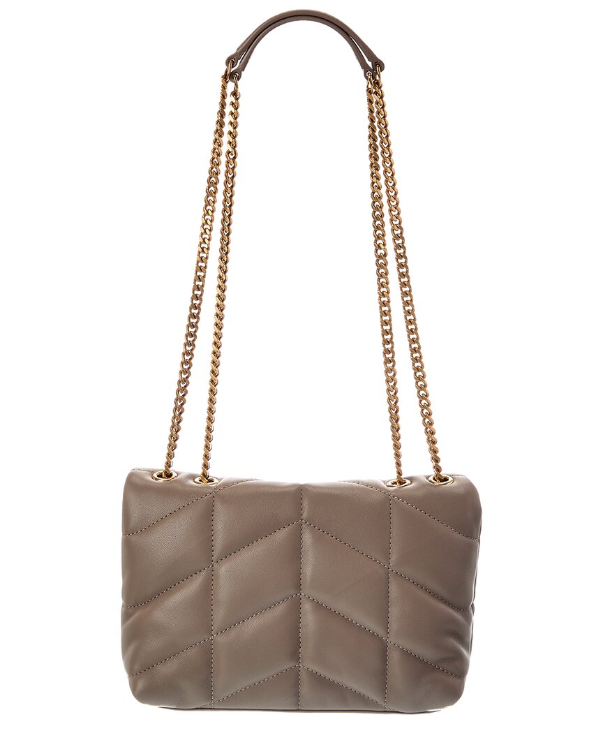 Saint Laurent Ysl Mini Leather Shoulder Bag