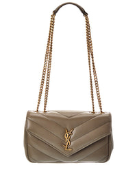 Saint Laurent Saint Laurent Loulou Small Leather Shoulder Bag