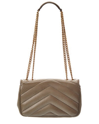 Saint Laurent Saint Laurent Loulou Small Leather Shoulder Bag