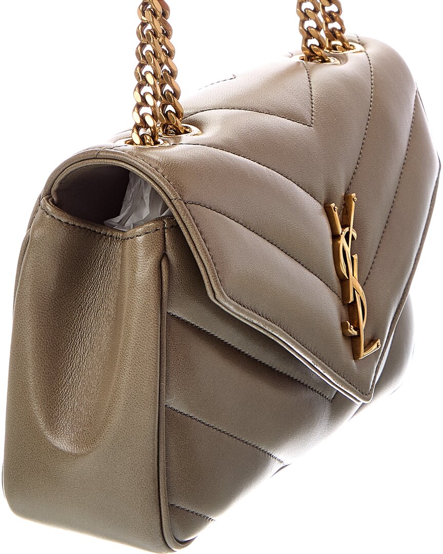 Saint Laurent Saint Laurent Loulou Small Leather Shoulder Bag