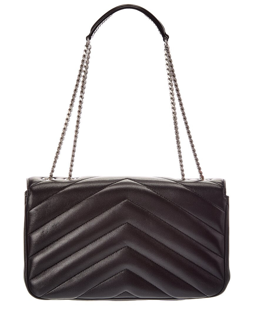Saint Laurent Saint Laurent Loulou Medium Leather Shoulder Bag
