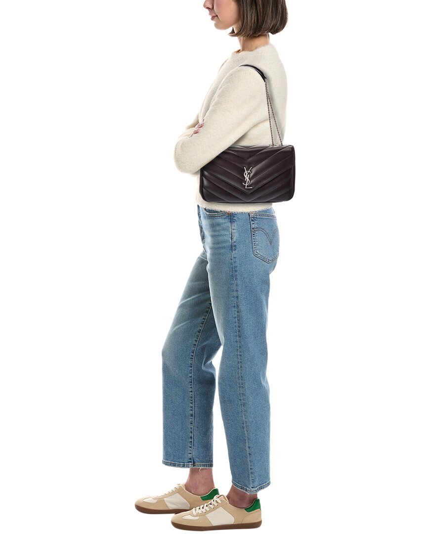 Saint Laurent Saint Laurent Loulou Medium Leather Shoulder Bag