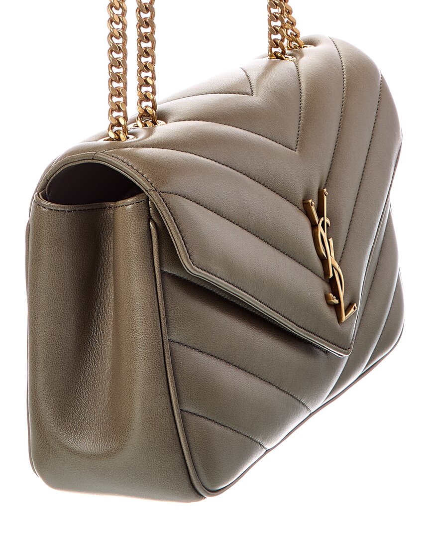 Saint Laurent Saint Laurent Loulou Small Leather Shoulder Bag