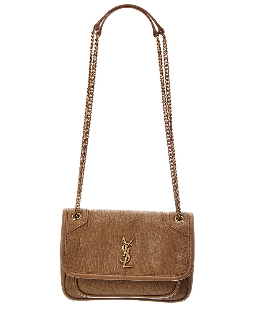 Saint Laurent Saint Laurent Nikki Mini Leather Shoulder Bag