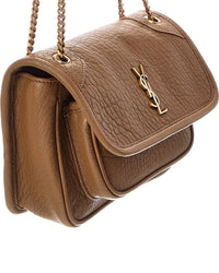 Saint Laurent Saint Laurent Nikki Mini Leather Shoulder Bag