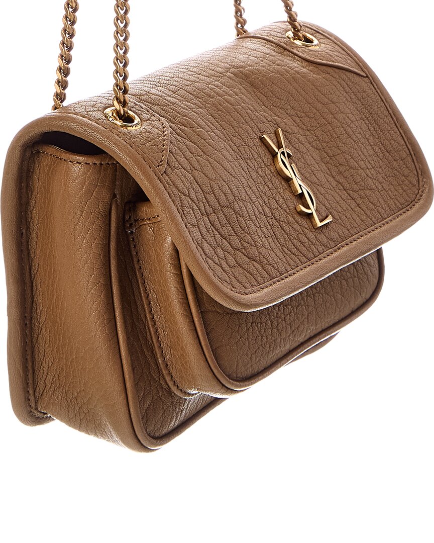 Saint Laurent Saint Laurent Nikki Mini Leather Shoulder Bag