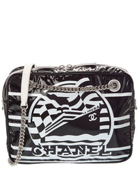 Chanel Chanel Black Vinyl La Pausa Bay (Authentic Pre-Loved)