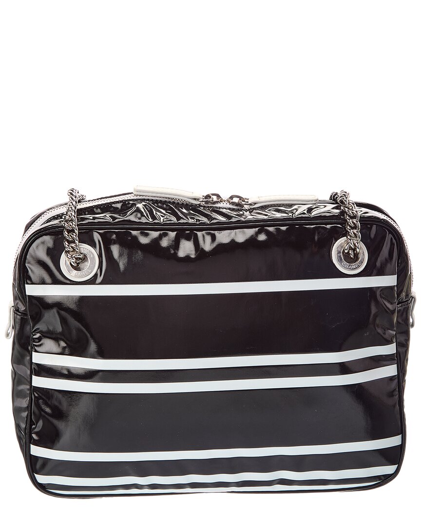 Chanel Chanel Black Vinyl La Pausa Bay (Authentic Pre-Loved)
