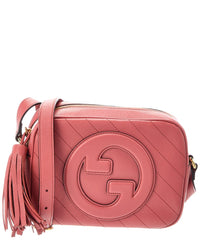 Gucci Gucci Pink Calfskin Leather Crossbody (Authentic Pre-Loved)
