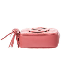 Gucci Gucci Pink Calfskin Leather Crossbody (Authentic Pre-Loved)