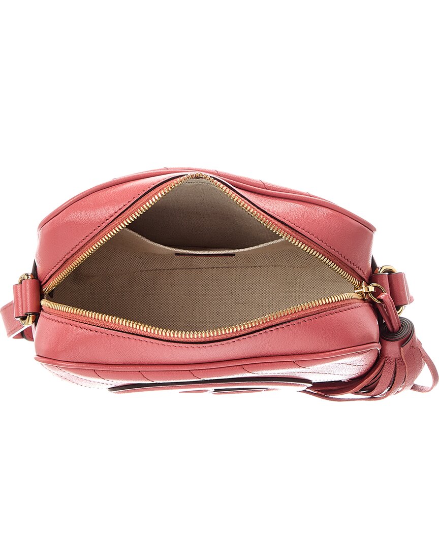 Gucci Gucci Pink Calfskin Leather Crossbody (Authentic Pre-Loved)