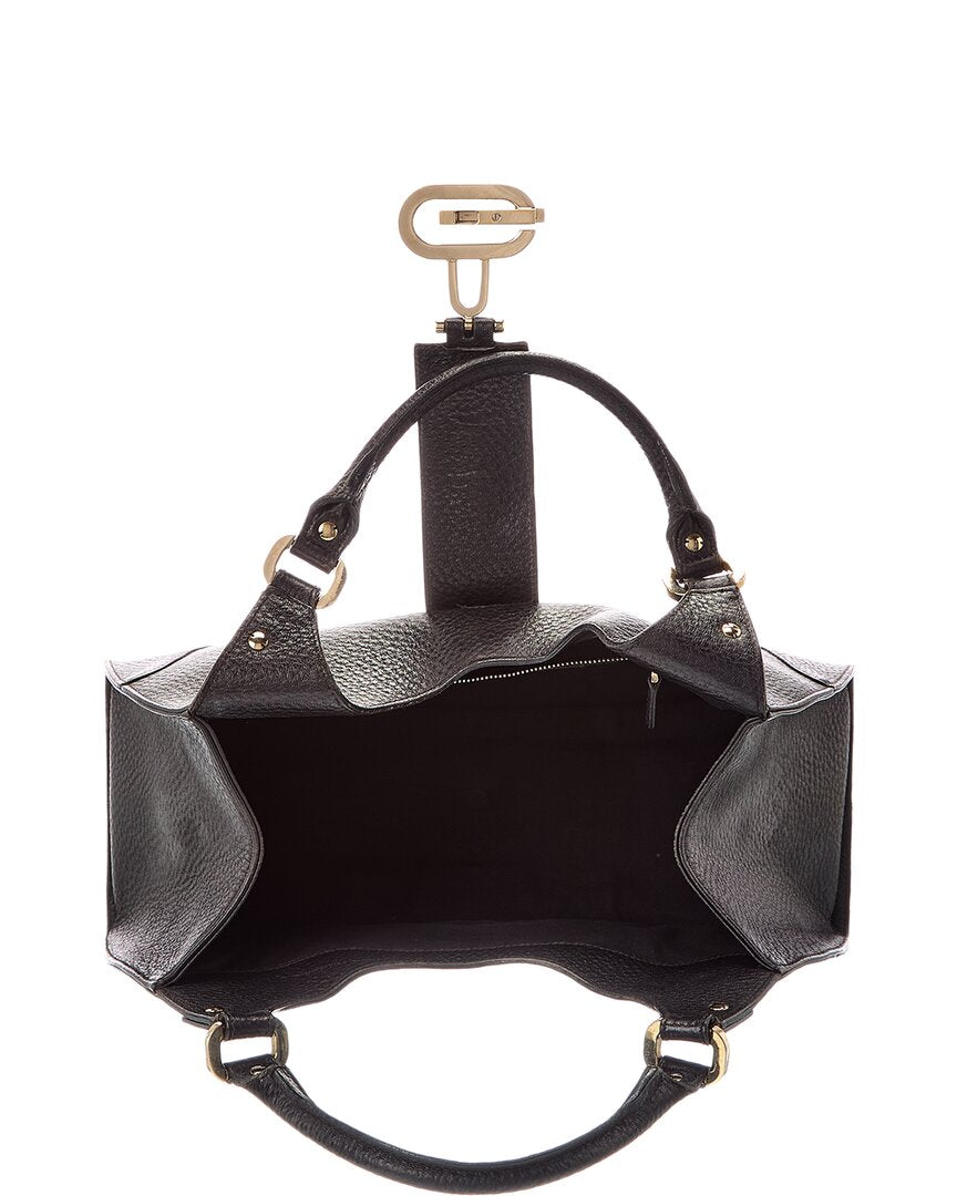 Gucci Gucci Black Calf Leather Junco Shoulder Bag (Authentic Pre-Loved)