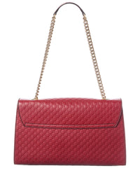 Gucci Gucci Red Microguccissima & Leather Emily Chain Shoulder Bag (Authentic