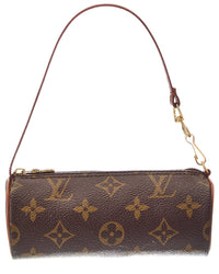 Louis Vuitton Louis Vuitton Brown Monogram Canvas Papillon Pochette (Authentic Pre-Loved)
