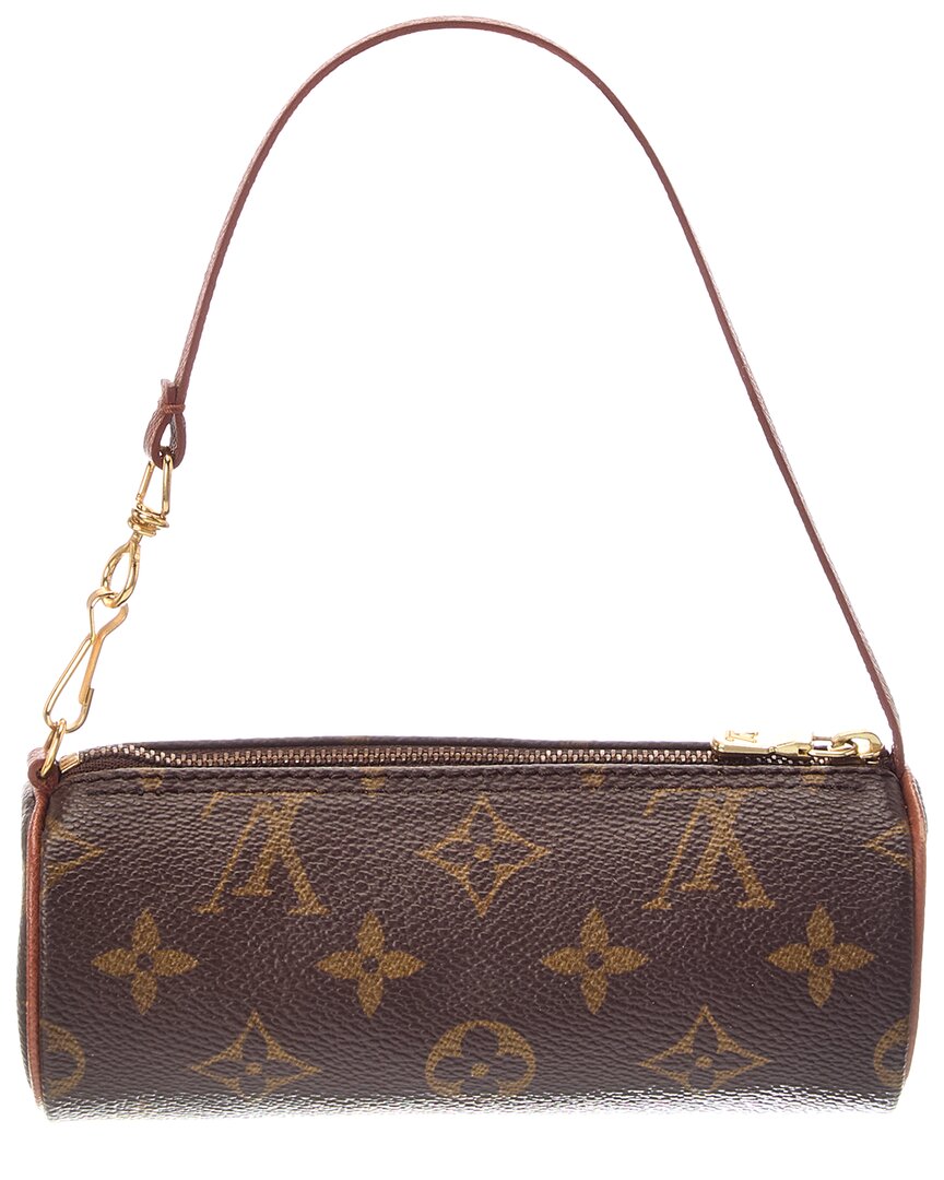 Louis Vuitton Louis Vuitton Brown Monogram Canvas Papillon Pochette (Authentic Pre-Loved)