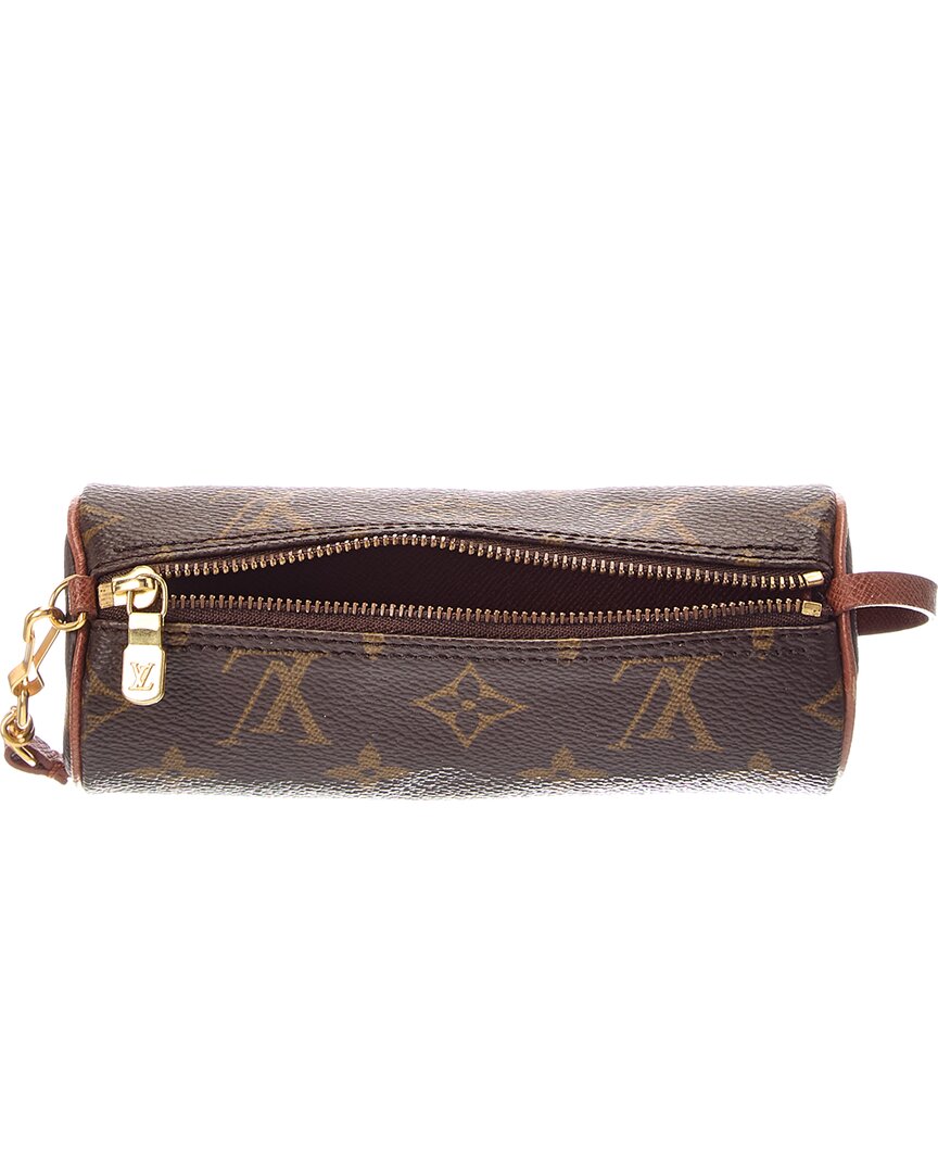Louis Vuitton Louis Vuitton Brown Monogram Canvas Papillon Pochette (Authentic Pre-Loved)