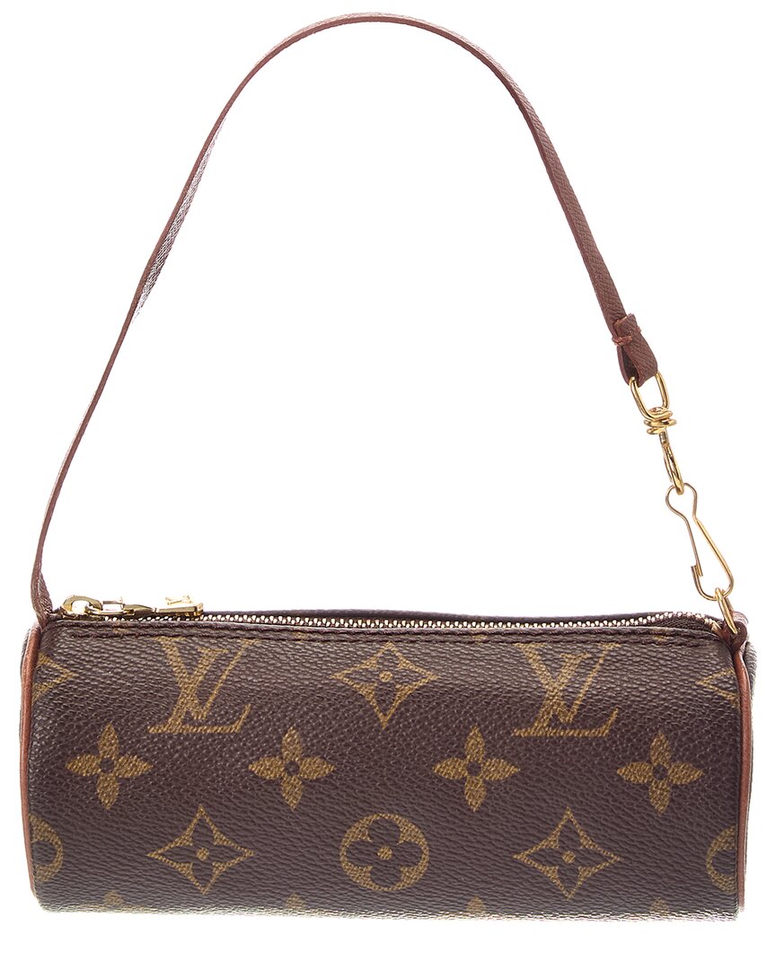 Louis Vuitton Louis Vuitton Brown Monogram Canvas Papillon Pochette (Authentic Pre-Loved)