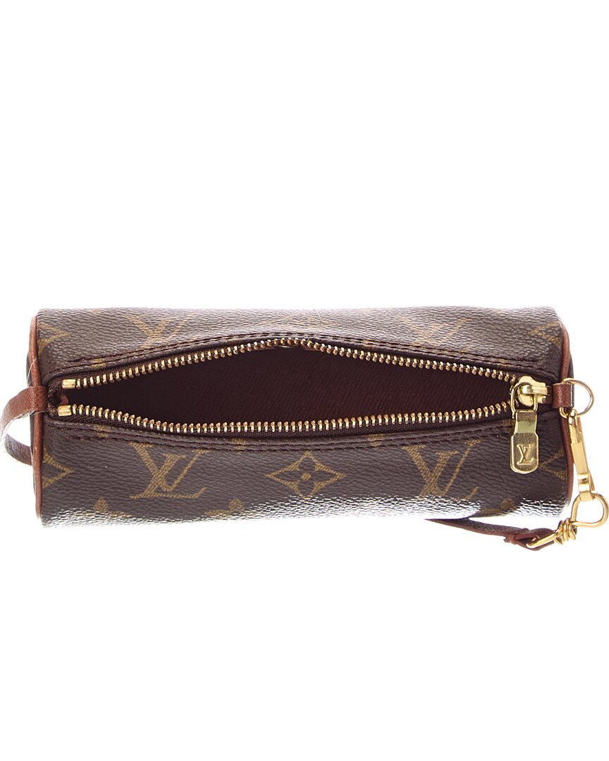 Louis Vuitton Louis Vuitton Brown Monogram Canvas Papillon Pochette (Authentic Pre-Loved)