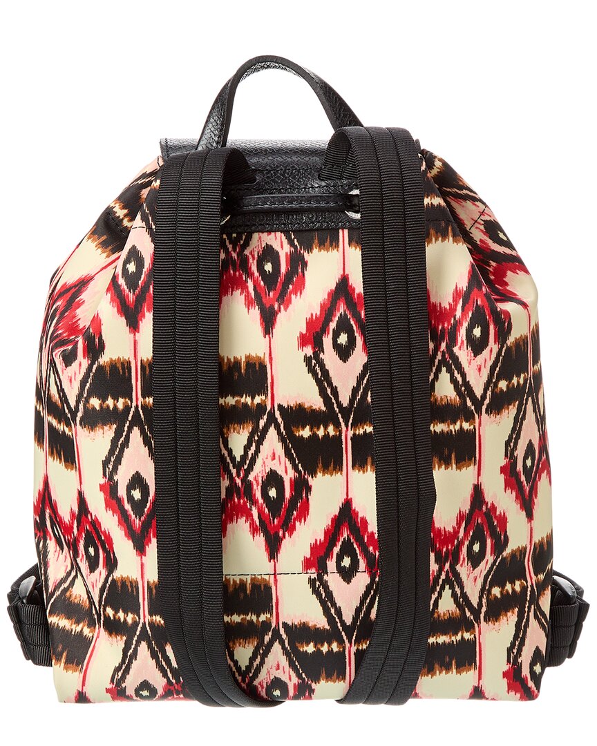 Longchamp Le Pliage Ikat Nylon & Leather Backpack