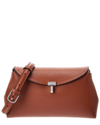 TOTEME Toteme T-Lock Leather Clutch