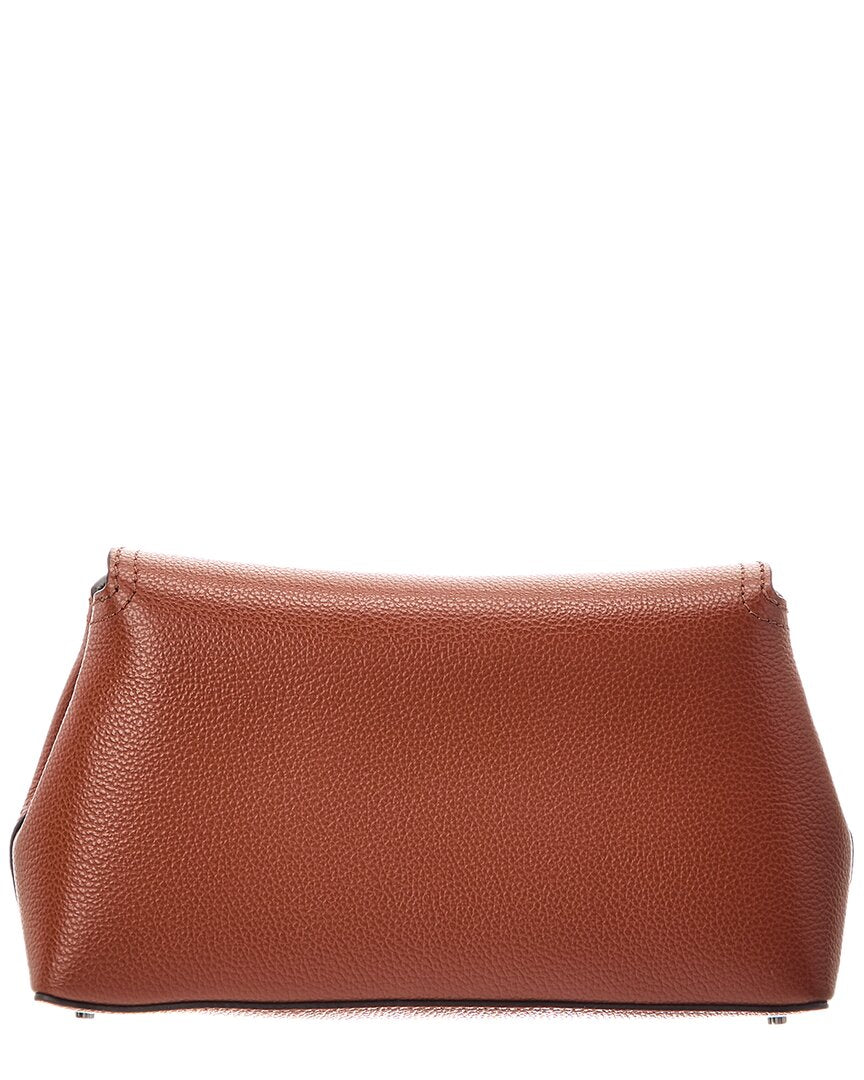 TOTEME Toteme T-Lock Leather Clutch