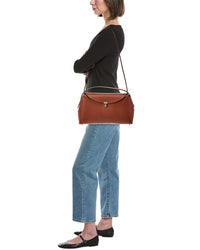 TOTEME Toteme T-Lock Leather Shoulder Bag